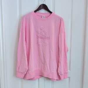 Bubblegum Pink Disneyland Pullover